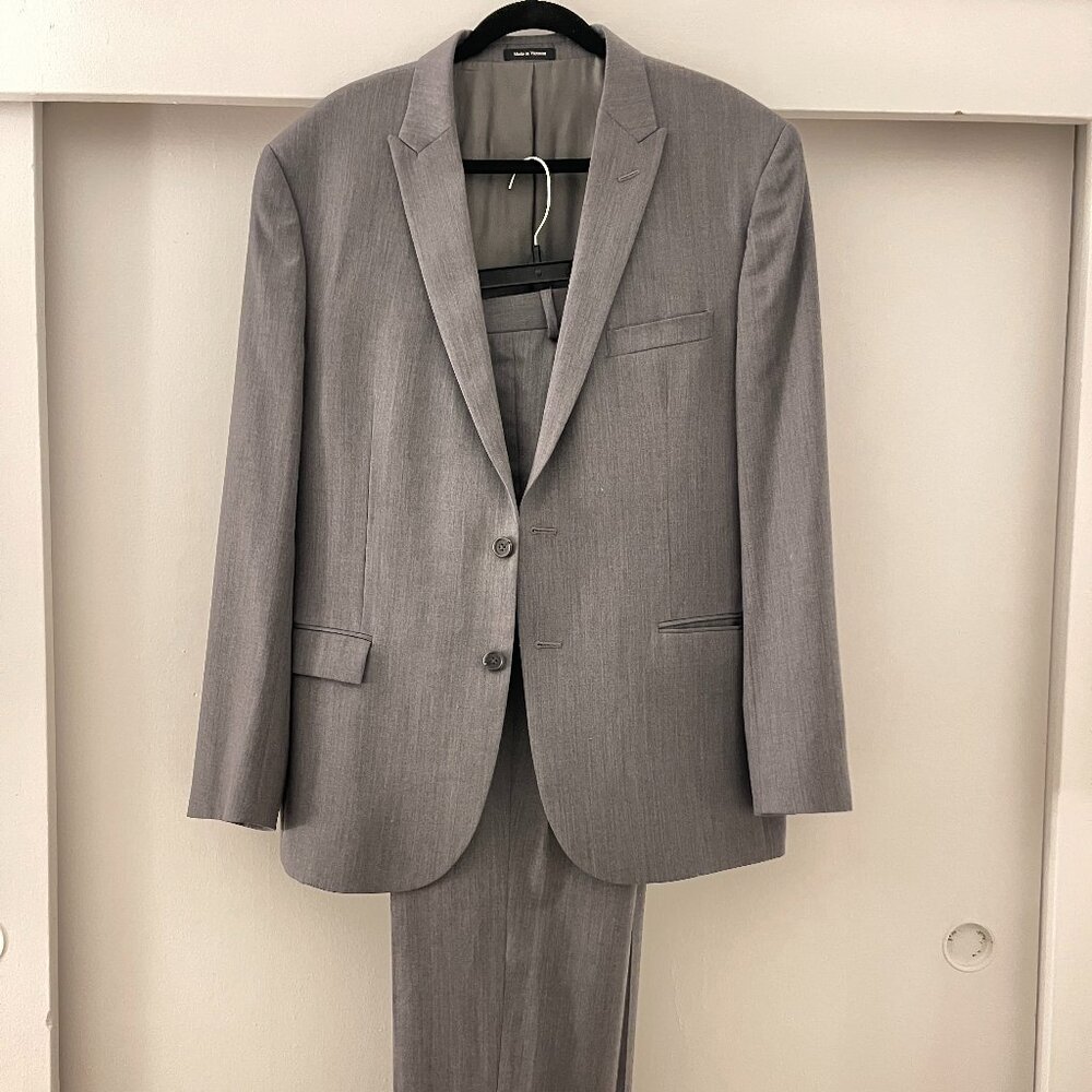 Egara Gray Slim Fit Suit